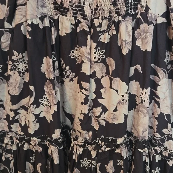 Anthropologie Floral Midi Dress MP - Picture 11 of 11